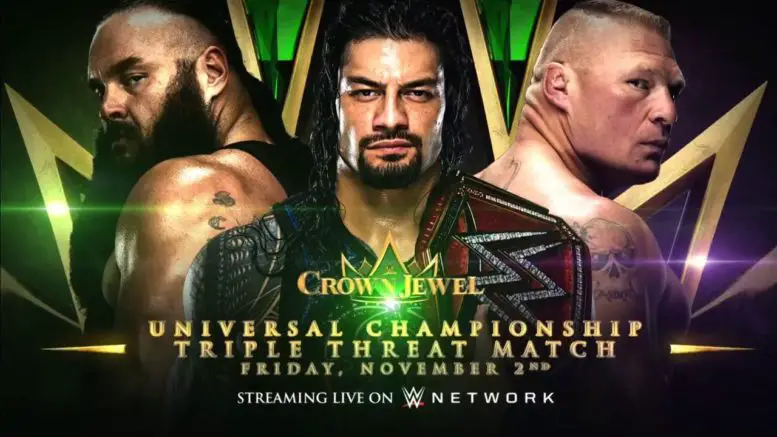 WWE Crown Jewel Matches, Predictions, Start Time
