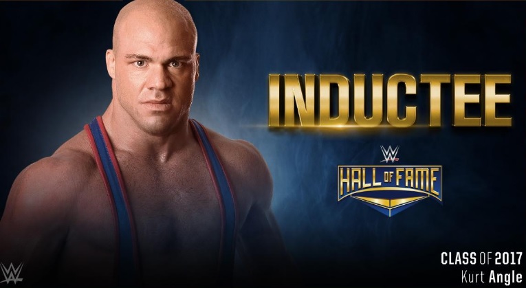 Kurt Angle WWE Hall of Fame