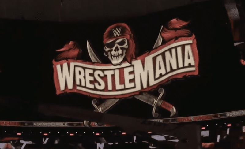 Wrestlemania 37 Stage Design Photos (2021)