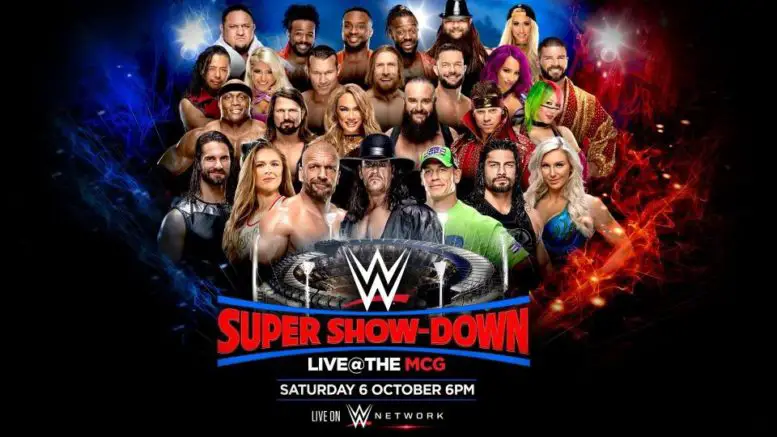 WWE Super Show-Down 2018 Start Time