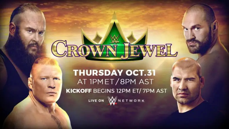 WWE Crown Jewel Rumors 2019