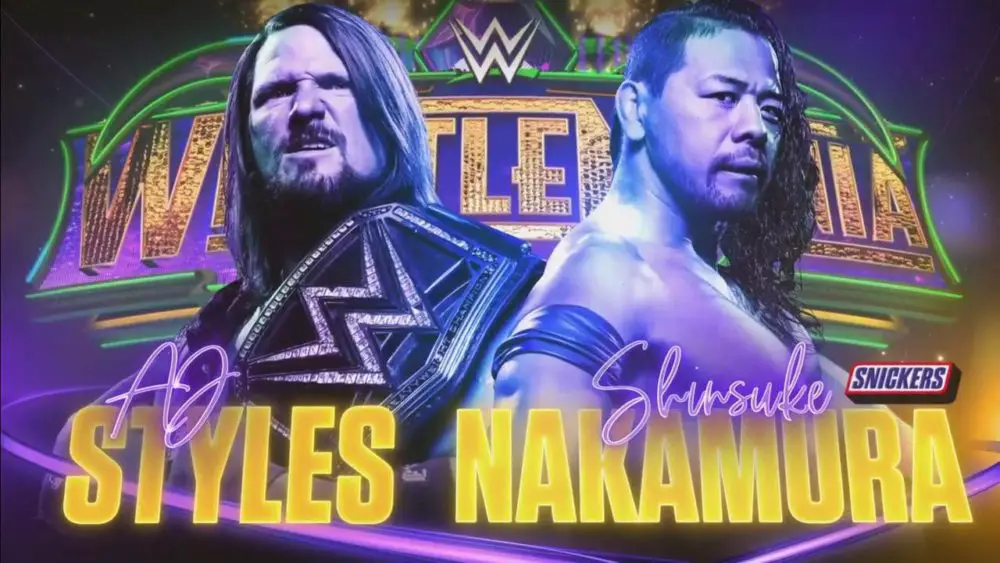 Wrestlemania 34 Predictions - AJ Styles vs Shinsuke Nakamura
