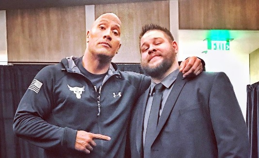 The Rock Kevin Owens