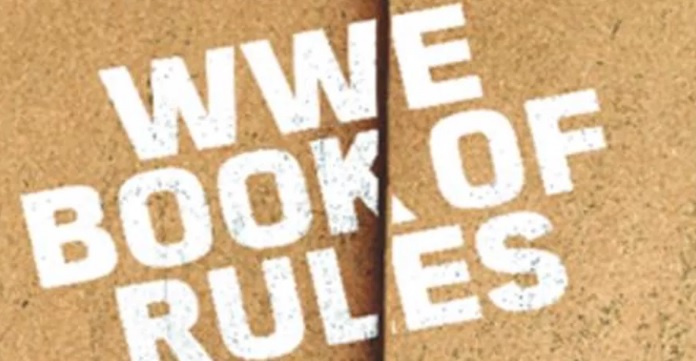 wwe rule book
